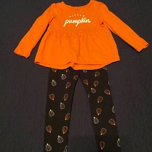 Fall/Halloween pant/long sleeve set 3t